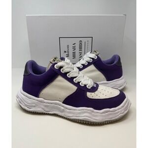Maison Mihara Yasuhiro Wayne OG Sole Sneaker Purple/White Size 8 US 41 EU